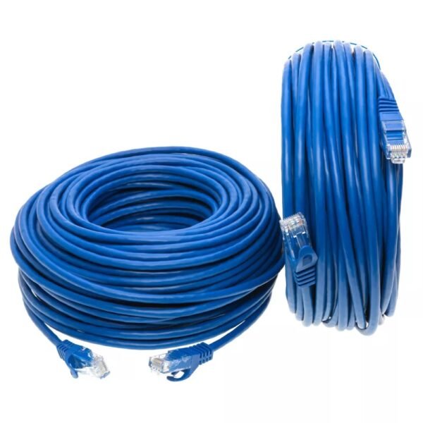 CAT5 Ethernet Patch Cable RJ-45 Internet Cord Blue 25FT- 200FT