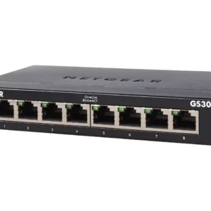 NETGEAR Ethernet Splitter 8-Port Gigabit Unmanaged Home Network Switch (GS308P)